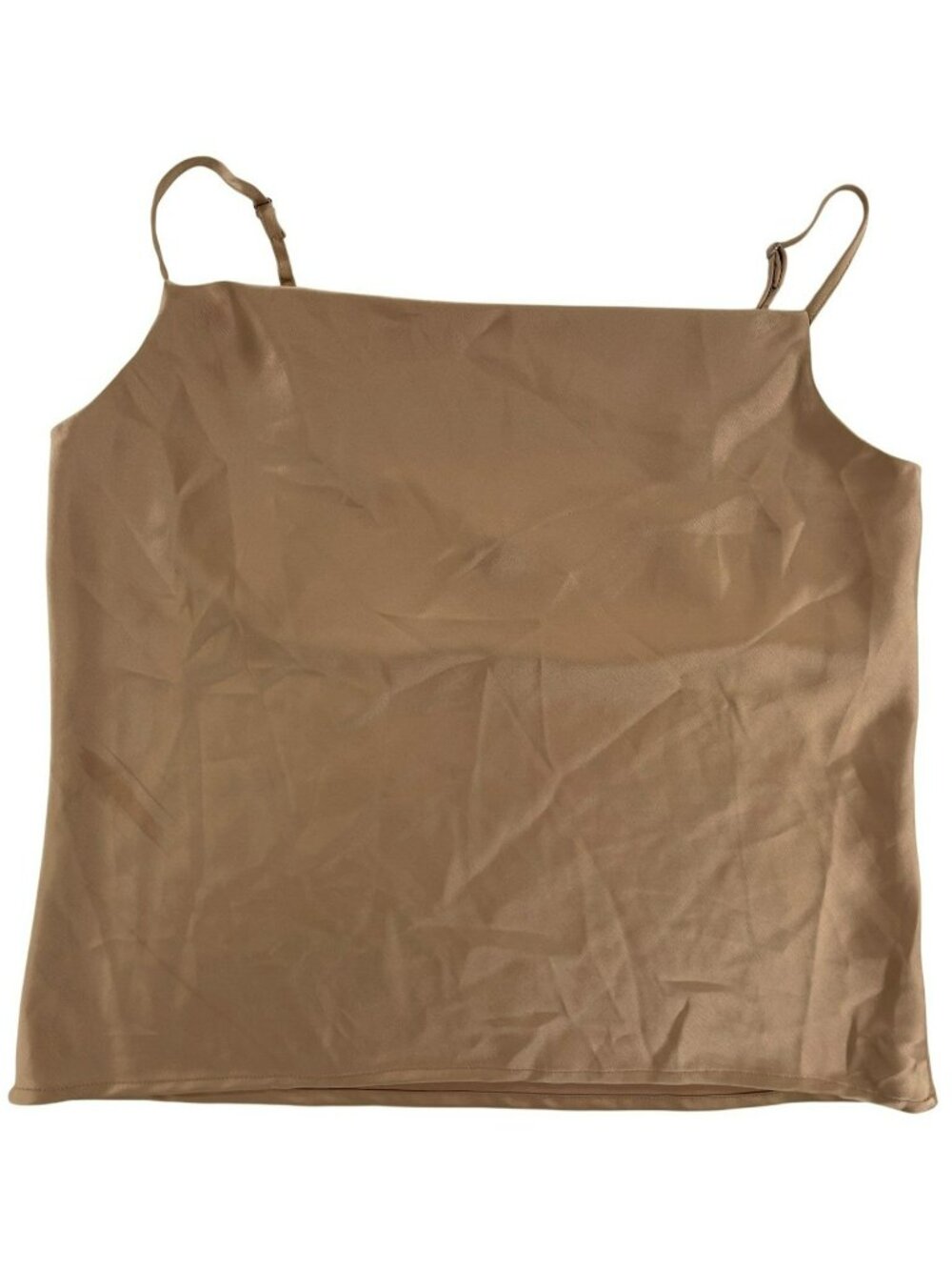 Banana Republic Luxurious Camisole Beige Tank Top Spaghetti Strap Size S NWOT
